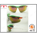 Специальный дизайн и блестящие цветные спортивные спортивные солнцезащитные очки (LX9877)
